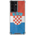 Croatia Flag Distressed Galaxy S21 Ultra 5G Clear Case